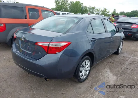 2015 Toyota Corolla Le z USA, uszkodzony, nr VIN 2T1BURHE9FC358925